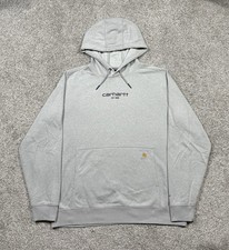 Carhartt Force Relaxed Fit Lightweight Hoodie Men s Size Large Gray 106655-058