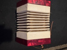 Vintage Concertina Scholer Chu 100 East Germany Original Box