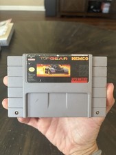 Super Nintendo SNES Game Only Top Gear 