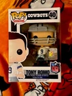 Funko Pop! Football NFL Tony Romo #40 Vinyl Figure Removable Helmet