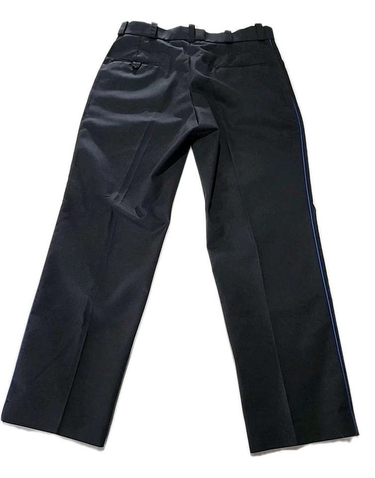 NWT Image Authority Professional Uniform Pants Navy Blue & Striped Unisex 37R - Image 3 of 4
