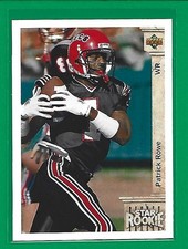 1992 Upper Deck - Patrick Rowe #19 (RC) Cleveland Browns 