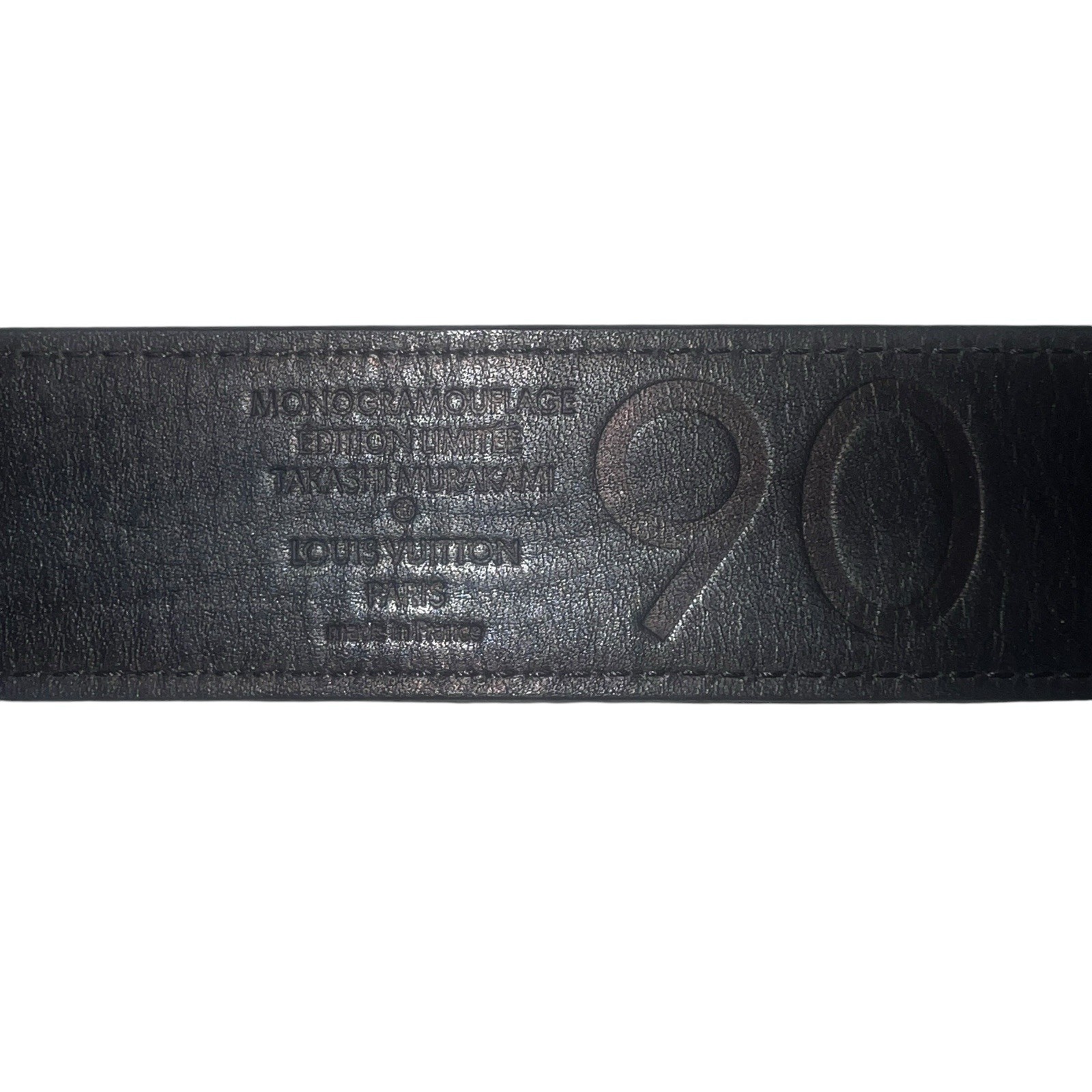 Louis Vuitton 2008 Monogramouflage Ceinture Murakami Camo Belt image 5