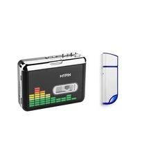 Cassette to MP3 Converter, Portable Cassette Recorder Player, Audio Music Cas...