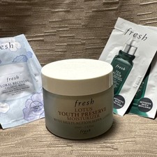 Fresh Lotus Youth Preserve Moisturizer - 1.6 oz New No Box Sealed w/4 Samples 3