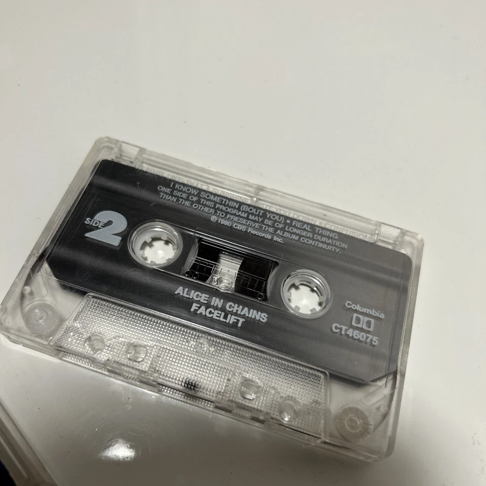 Facelift by Alice in Chains (Cassette, Aug-1990, Columbia - Image 4 of 4