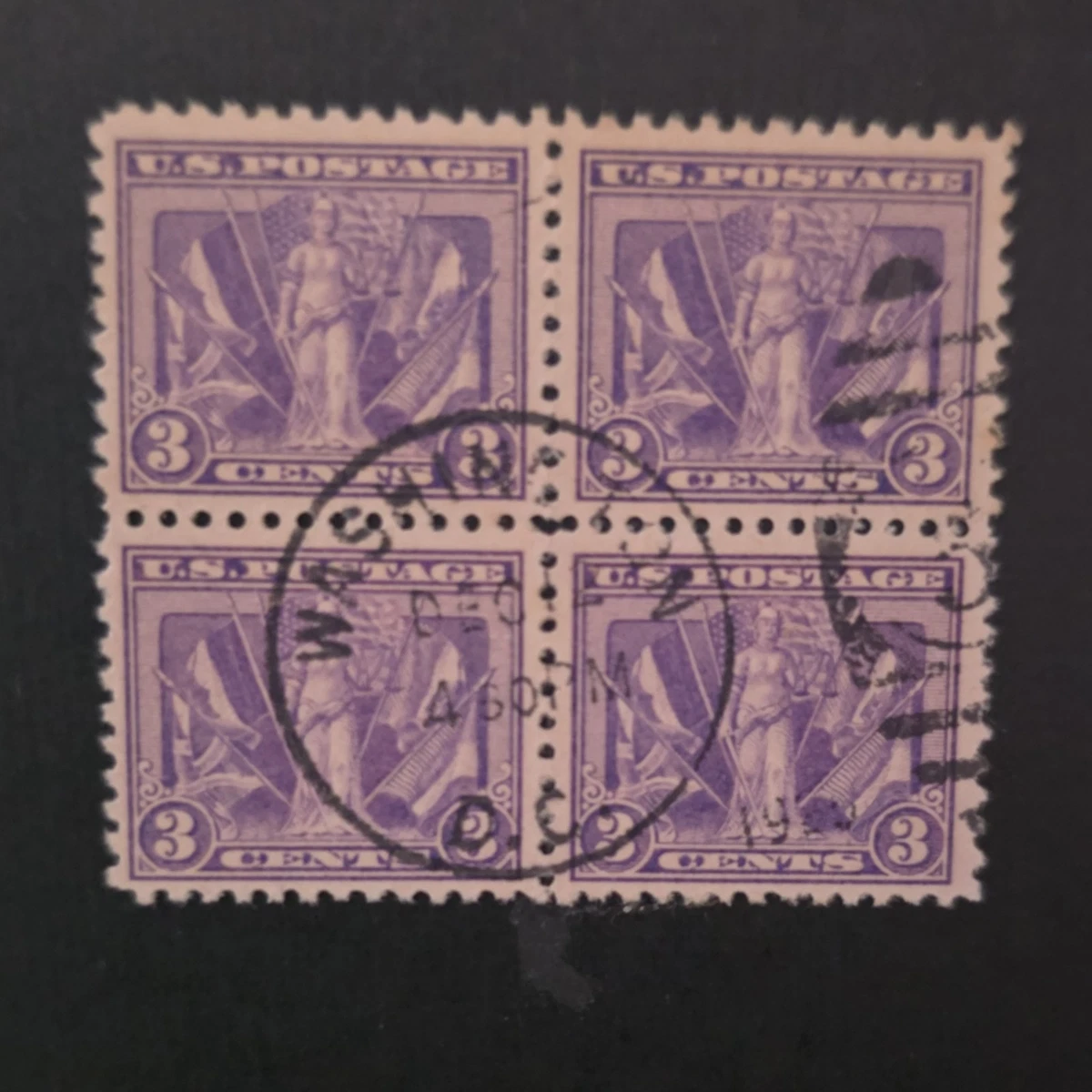 3 Cent Washington Purple Used US Stamps (1901-Now) for sale | eBay