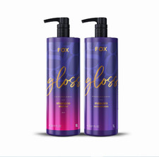 Fox Gloss Brazilian Keratin Treatment 2 x 33.8 fl oz KIT