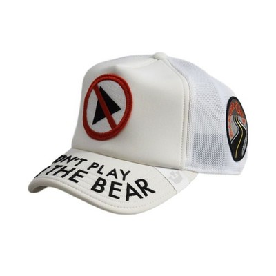 Czapka z daszkiem Goorin Bros. Don't Play Poke The Bear Trucker - 101-1741-WHI -