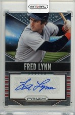 2014 Panini Prizm Fred Lynn Signatures 24 Boston Red Sox