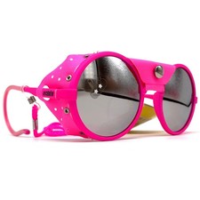 Vintage CEBE 1963 GLACIER sunglasses - France 1990's - Pink - Mirrored - Rare