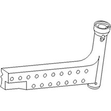 Fits John Deere Knee Extension (lh) Ar80193 4455 (w/ Regular Adj. Fro