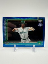 2025 Topps Pro Debut Chrome Blue Refractor /150 Card PDC-124 Bernard Moon