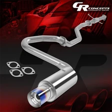 4" MUFFLER BURNT TIP CATBACK RACING EXHAUST SYSTEM FOR 05-10 SCION tC COUPE 2.4L