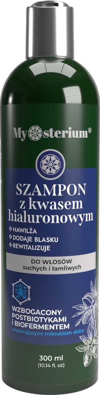 Mysterium Shampoo with Hyaluronic Acid Hydration Shine Revitalization 300ml