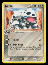 Lairon 45/110 Uncommon Holon Phantoms Pokemon LP/MP