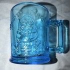 Tiara See-Saw Marjorie Daw Blue Glass 3-Piece Dish Set, Boxed Nursery Rhyme  — photo 5