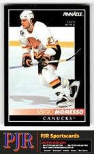 Sergio Momesso 1992-93 Pinnacle #163 Vancouver Canucks