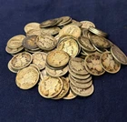 Silver Mercury Dime Rolls 90% Silver 100 Dimes $10 Face