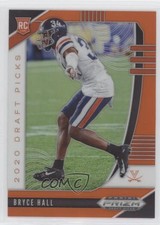 2020 Panini Prizm Draft Picks Rookies Orange Bryce Hall #170 0k2i