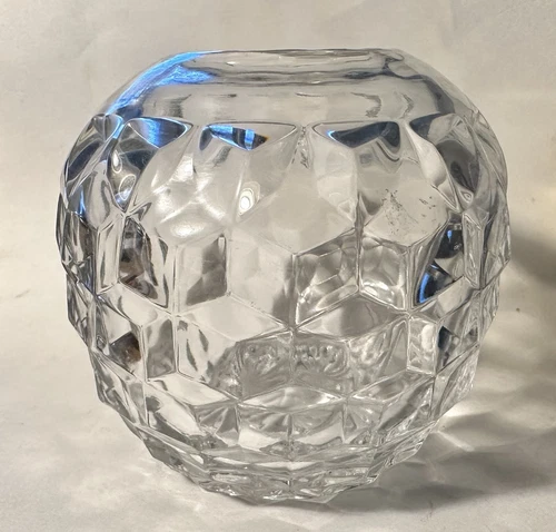 FOSTORIA AMERICAN CLEAR 5" ROSE BOWL