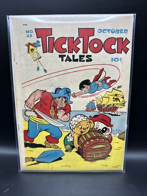 Tick Tock Tales comic #22 Golden Age