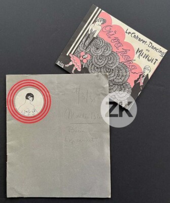 MOULIN BLEU Kabarett Frecher Akt Theater Erotik Galant Montmartre ZIG 2 Docs 1931