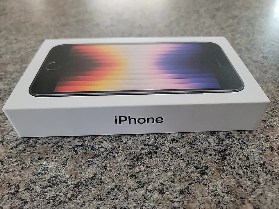 Apple - iPhone SE 箱つき Open Box - 2022 Apple - iPhone SE 5G 3rd Gen - 64GB