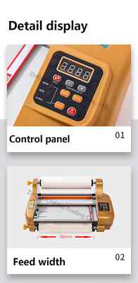 RM-358 Cold and Hot Laminating Three Single and Double-sided