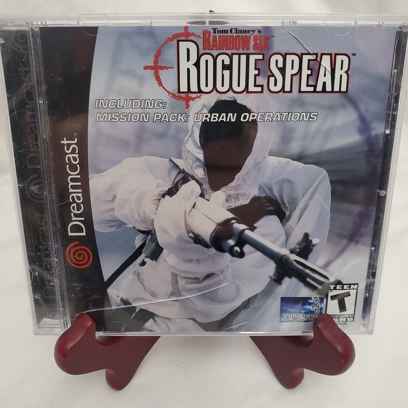 Tom Clancy's Rainbow Six Rogue Spear Sega Dreamcast 2000 Nuevo Estuche Sellado Grietas
