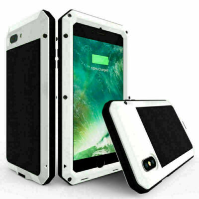 Shockproof For iPhone XS Max/XR/XS/X Metal Aluminum Heavy Duty Armor Case Cover
