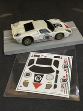Decals for AFX GT40 body 19 Vaccarella/Maglioli 5th 12 hrs Sebring 1967 NO BODY