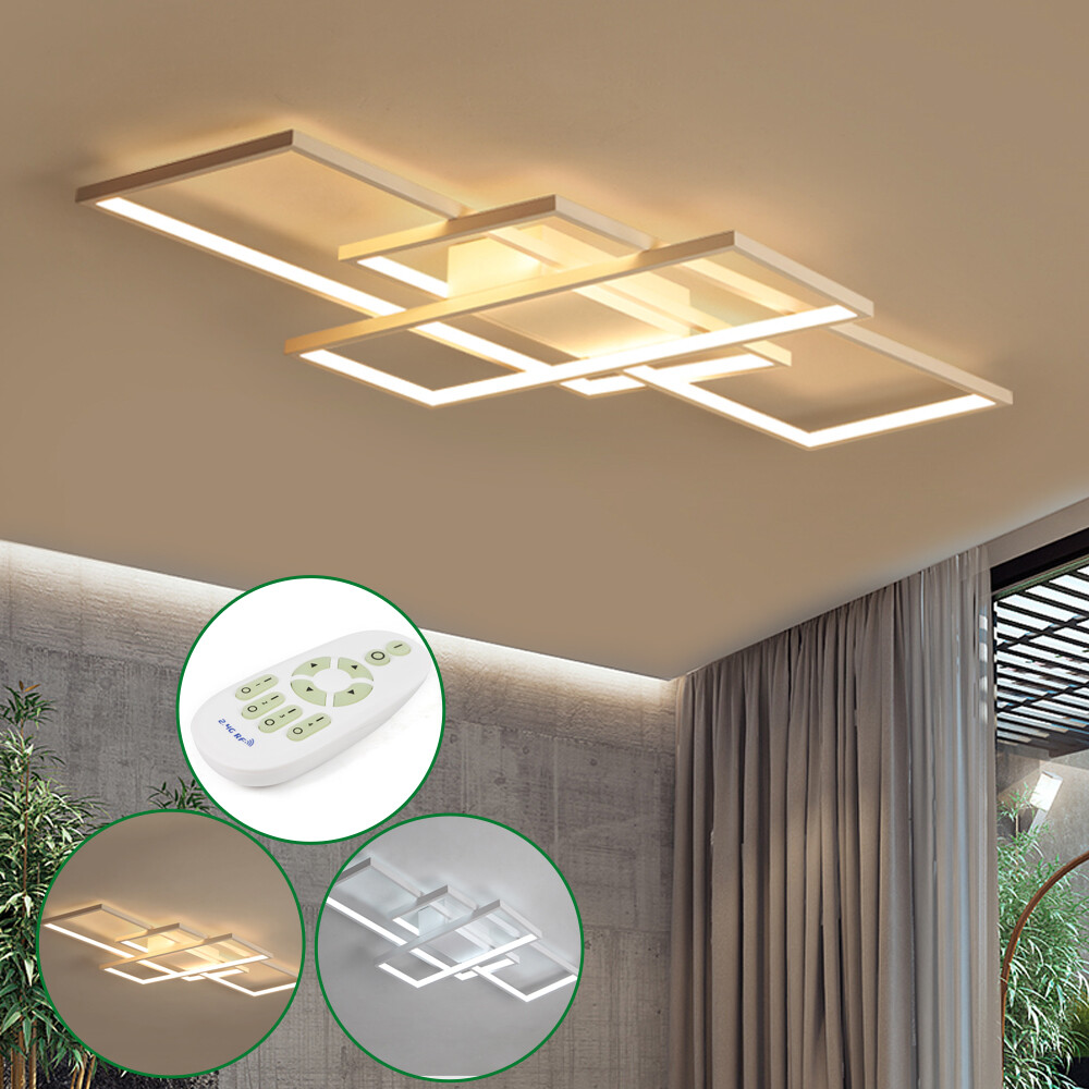 Acrylic LED Flush Mount Ceiling Light Fixture for Kitchen Bedroom