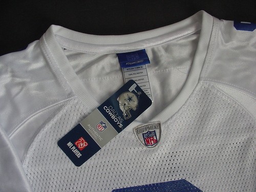 Vtg NWT Tony Romo 9 Jersey Women's Sz 2XL Dallas Cowboys REEBOK White Blue Mesh - Picture 5 of 7