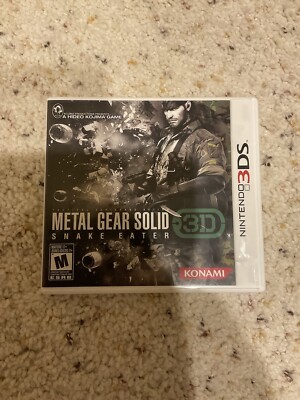 Metal Gear Solid 3D: Snake Eater (Tested+Working!) 83717241911| eBay
