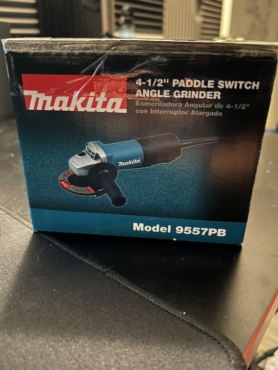 Makita 9557PB-R 120V 114mm Angle Grinder for sale online