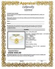 GENUINE  1.24 Cts YELLOW TOPAZ RING 10K GOLD - Free Appraisal Service - NWT — photo 4