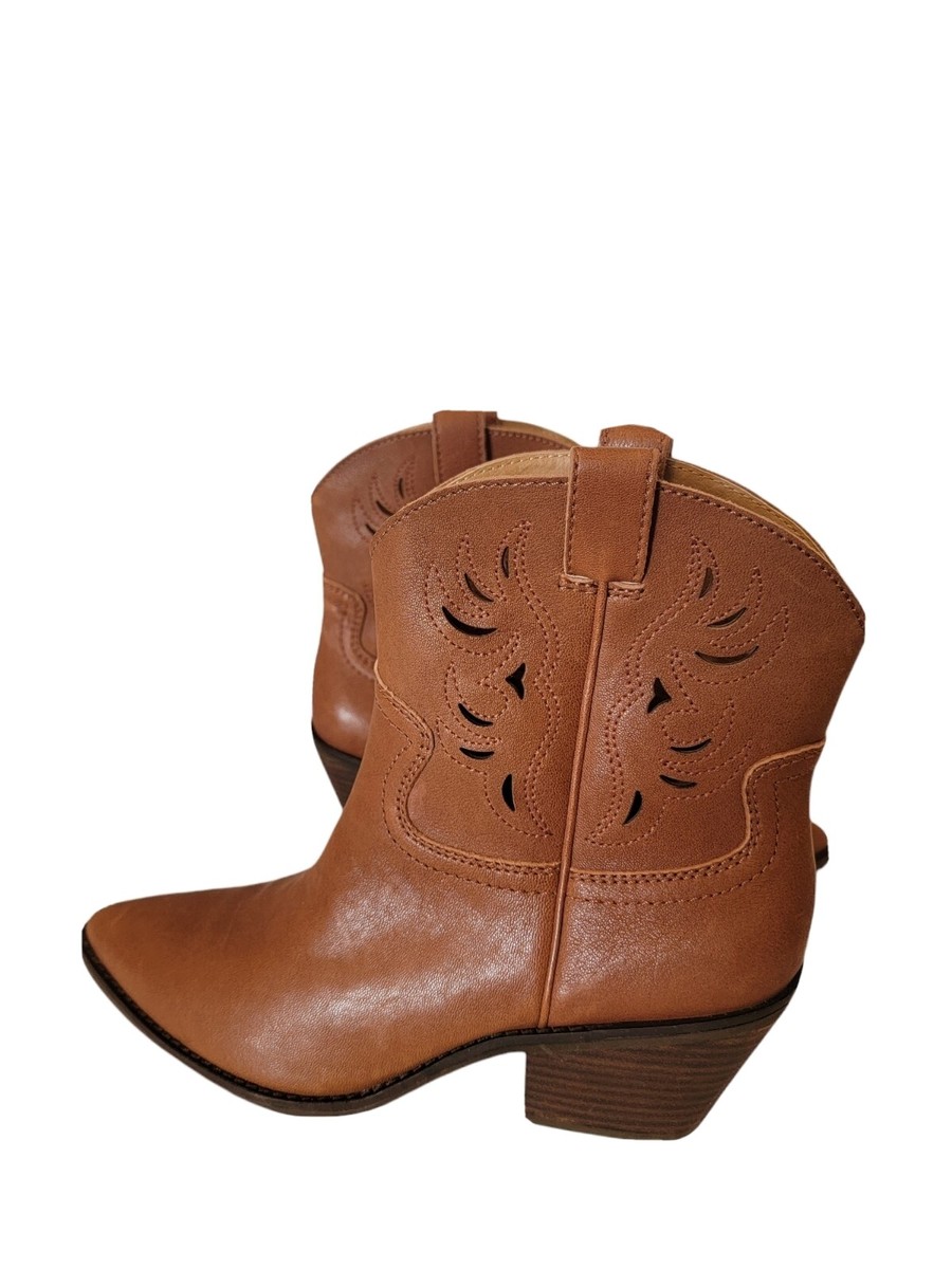 Lucky Brand Women's Leather Talouse Bootie Lucky shoes Lucky boots