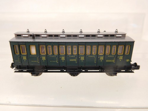 MES-60270	Fleischmann Spur N Abteilwagen 55579 sehr guter Zustand, | Zustand: Gebraucht