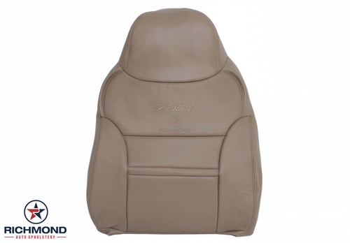Ford Excursion Limited 2000 - cubiertas de asiento de cuero completas del lado del conductor bronceadas - Imagen 3 de 12