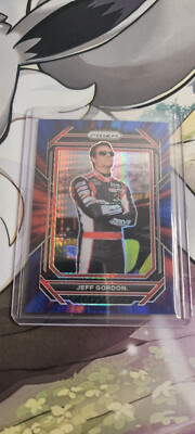 2023 Panini Prizm NASCAR Racing #1 Jeff Gordon Blue Parallel 222/299