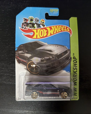 2014 Hot Wheels NISSAN SKYLINE GT-R (R34) Black HW Workshop Then & Now