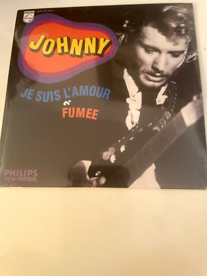 CD single johnny hallyday , je suis l'amour et fumee