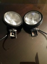 Porsche 914 70-74 Round Fog Lights Refurbished Tn-4 Clear Lenses. Price Adjusted