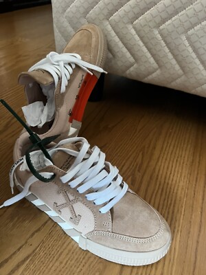 off white vulcanized schuhe