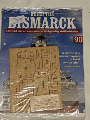 Hachette Partworks-  Build the Battleship Bismarck Part 90- Factory Sealed