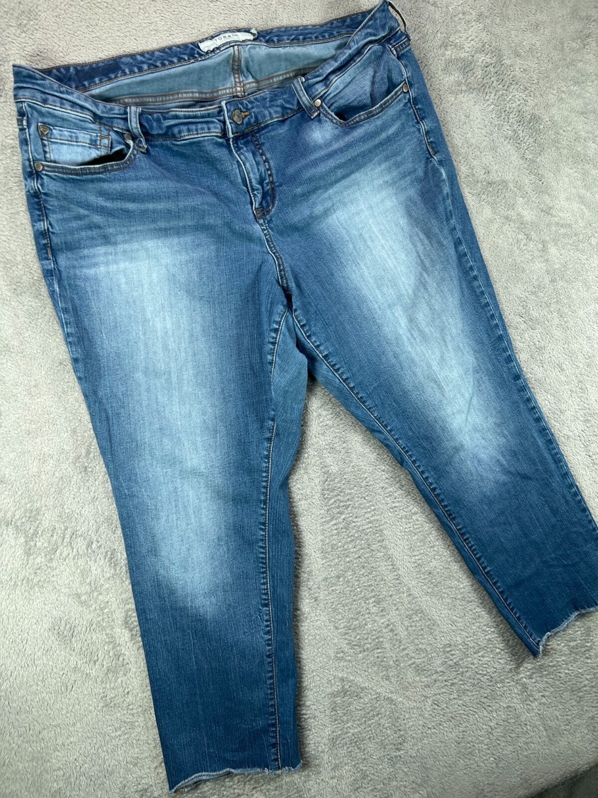 TORRID Jeans Womens 20 Boyfriend Jeans High Waisted Blue Jeans 42W