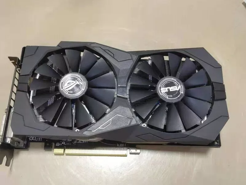 ASUS ROG STRIX RX580 8G GAMING OC GDDR5 2048SP Graphics Card Video Card  HDMI DVI