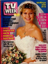 TV Week - Aug 29, 1987 - Kylie Minogue, Jason Donovan, Jackie Collins + Newsome