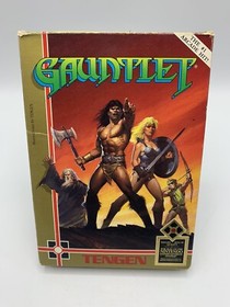 Gauntlet NES 1987 CIB Complete With 2 Posters And Manual&mdash;Tested Arcade Game